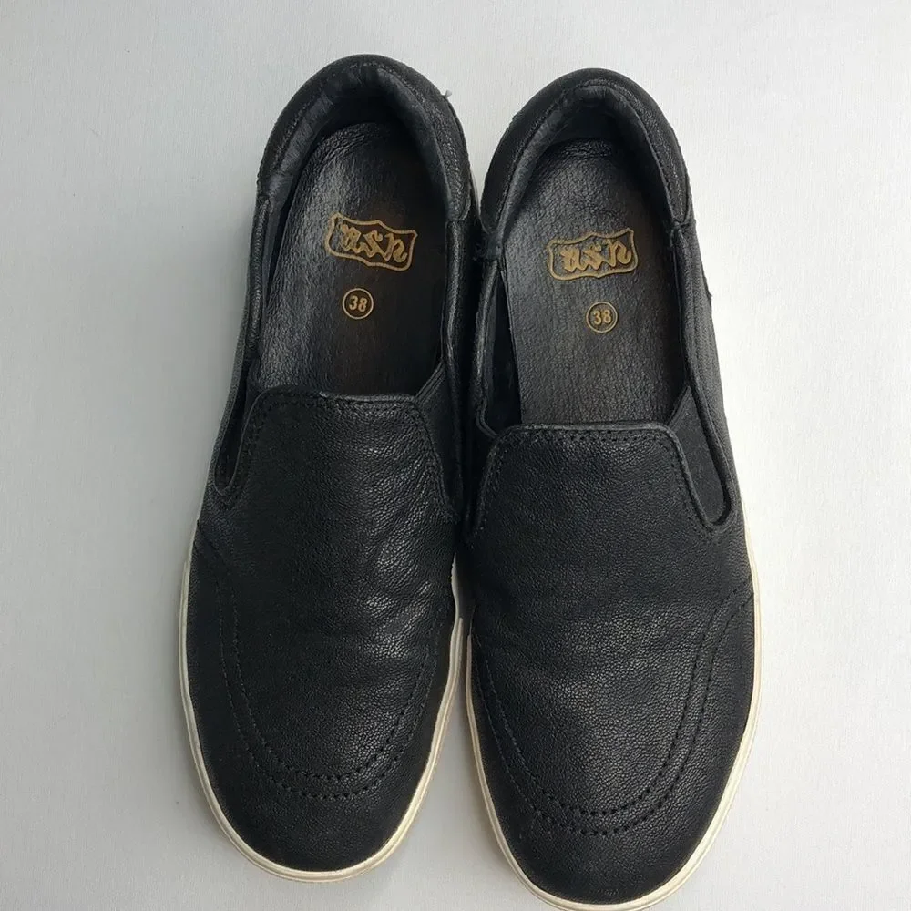 ASH Jungle Black Leather Sneaker